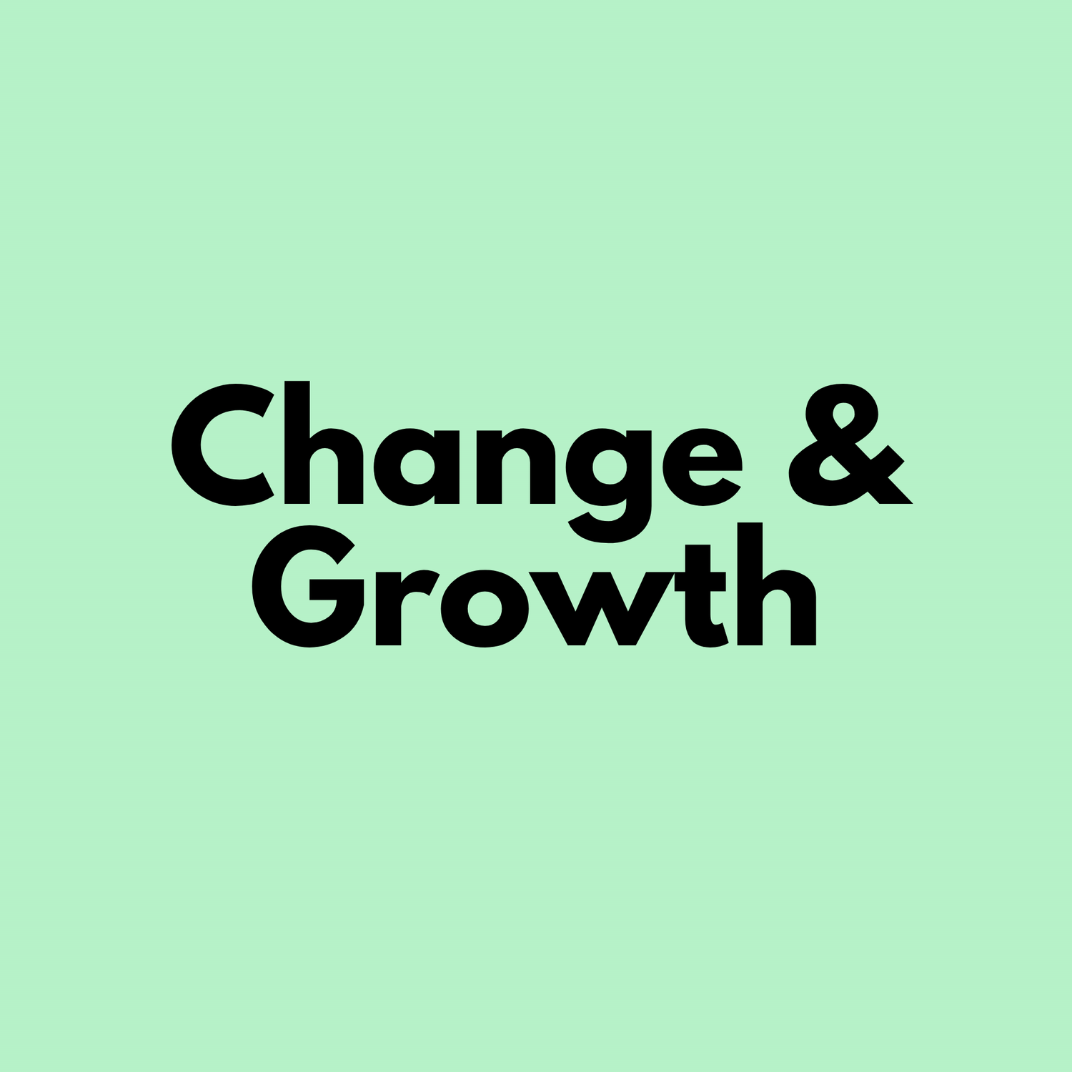 Growth & Change
