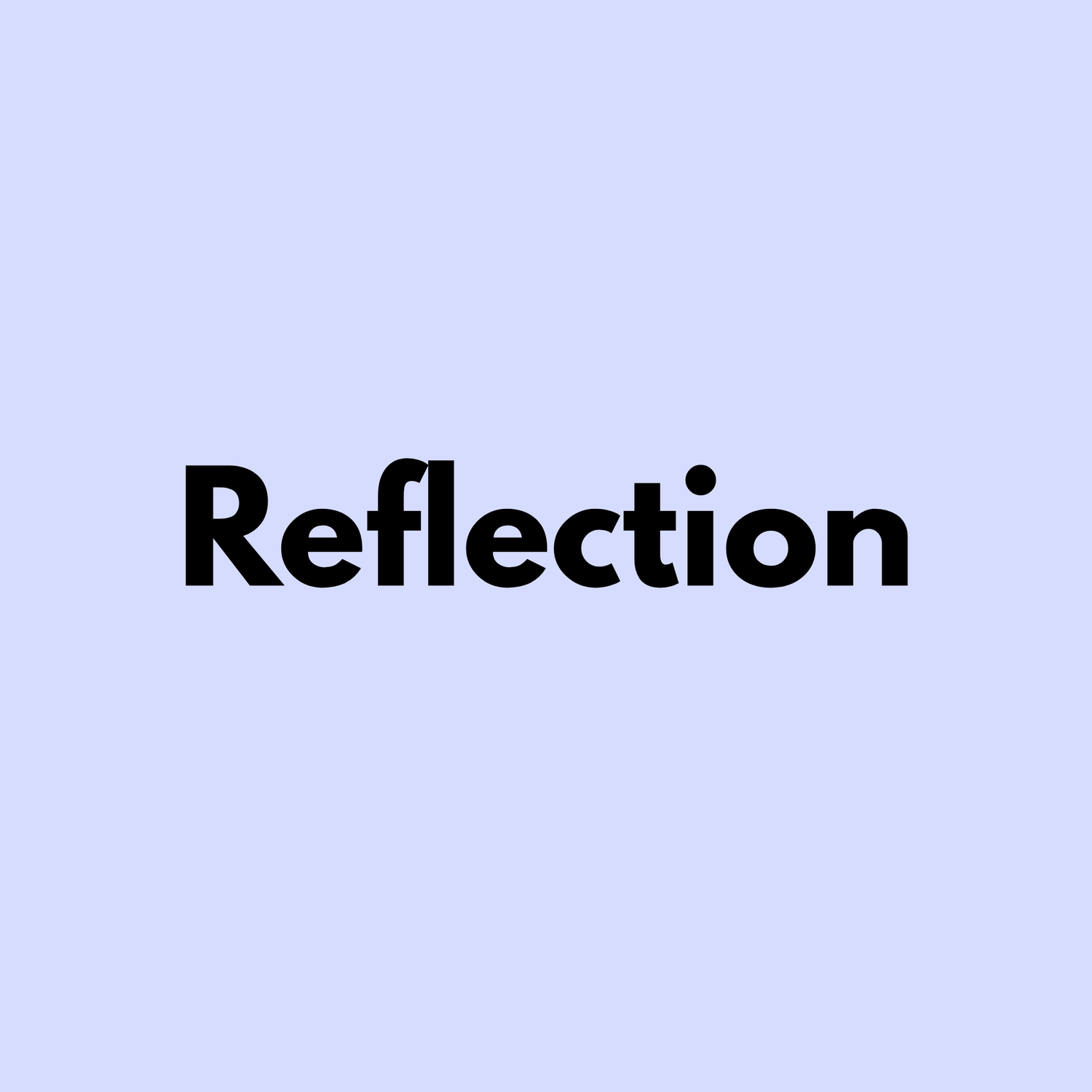 Reflection