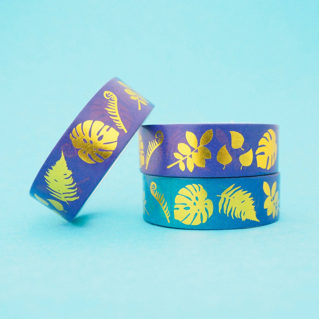 Plants Purple Washi Tape