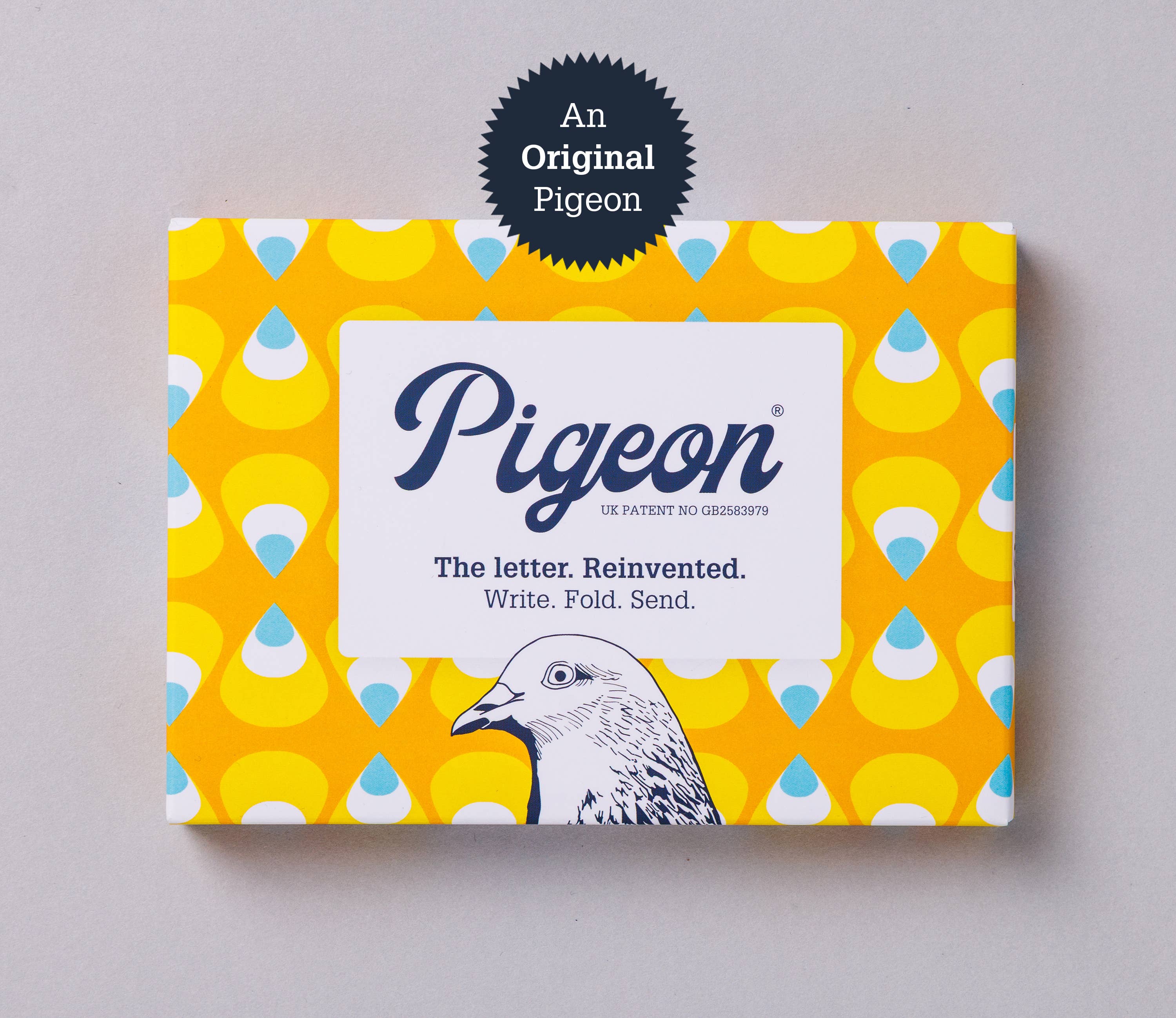 Pencil Pigeon, Folding Stationery Letter Set – Pack of 6
