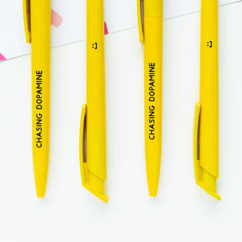 Chasing Dopamine Recycled Eco Ballpoint Click Pen - ADHD
