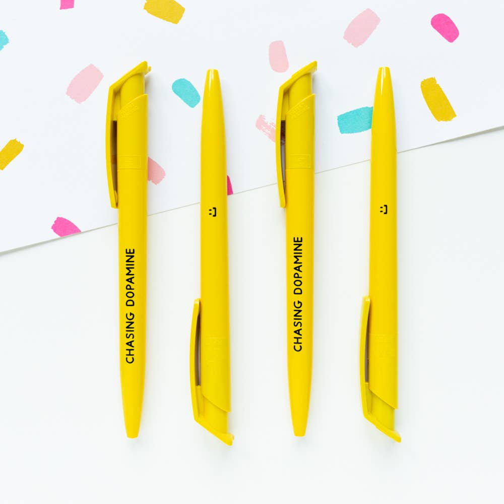 Chasing Dopamine Recycled Eco Ballpoint Click Pen - ADHD