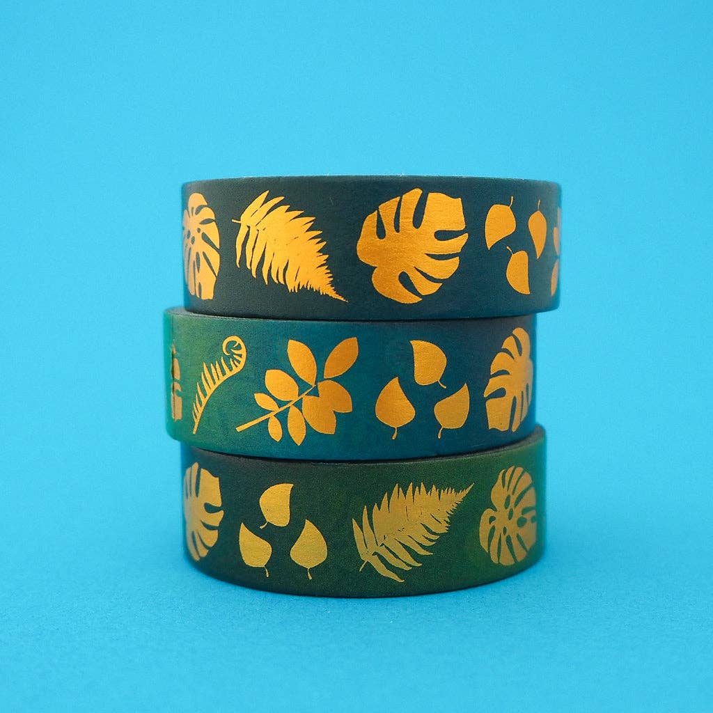 Plants Green Washi Tape