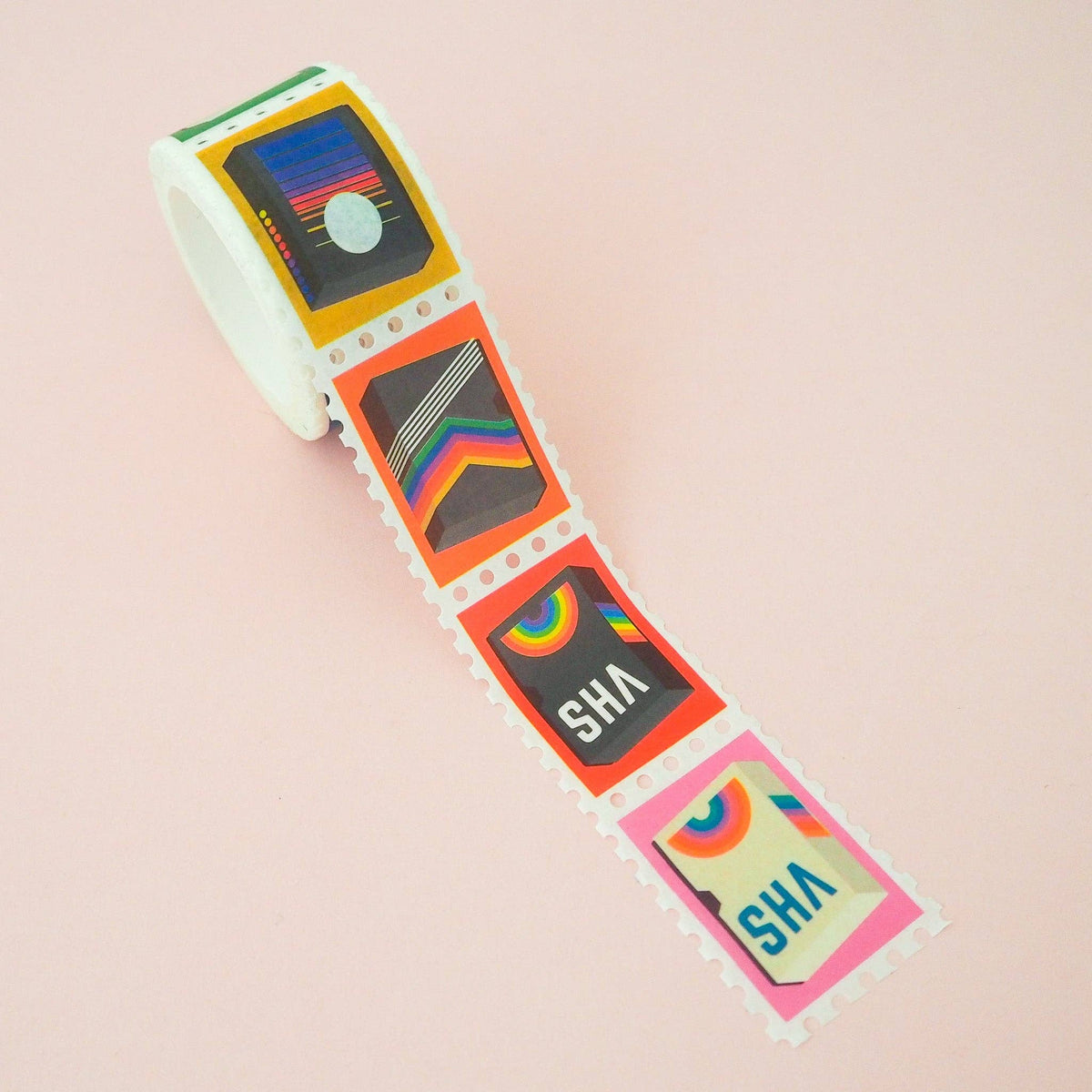 VHS Stamp Washi Tape