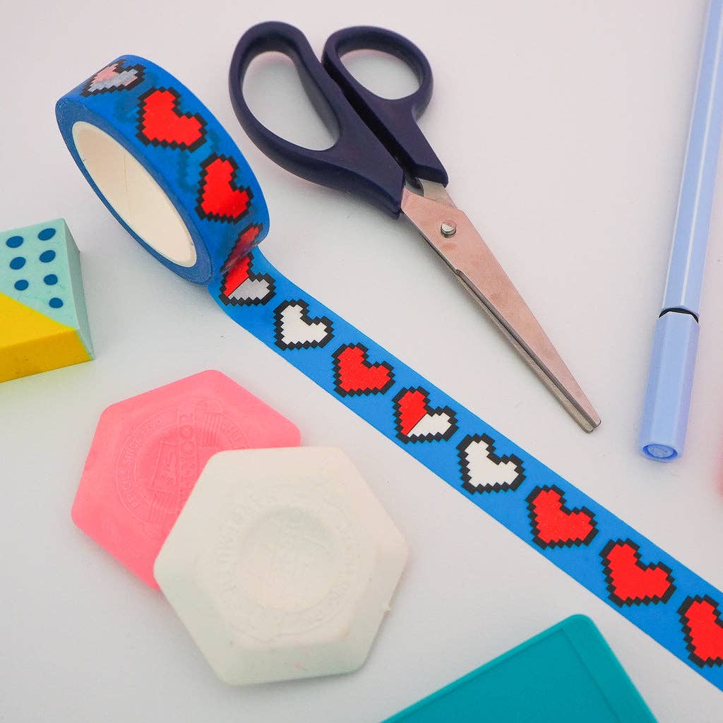 Pixel Heart Washi Tape