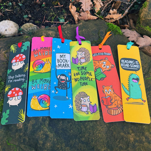 Be More Weird Snail Bookmark
