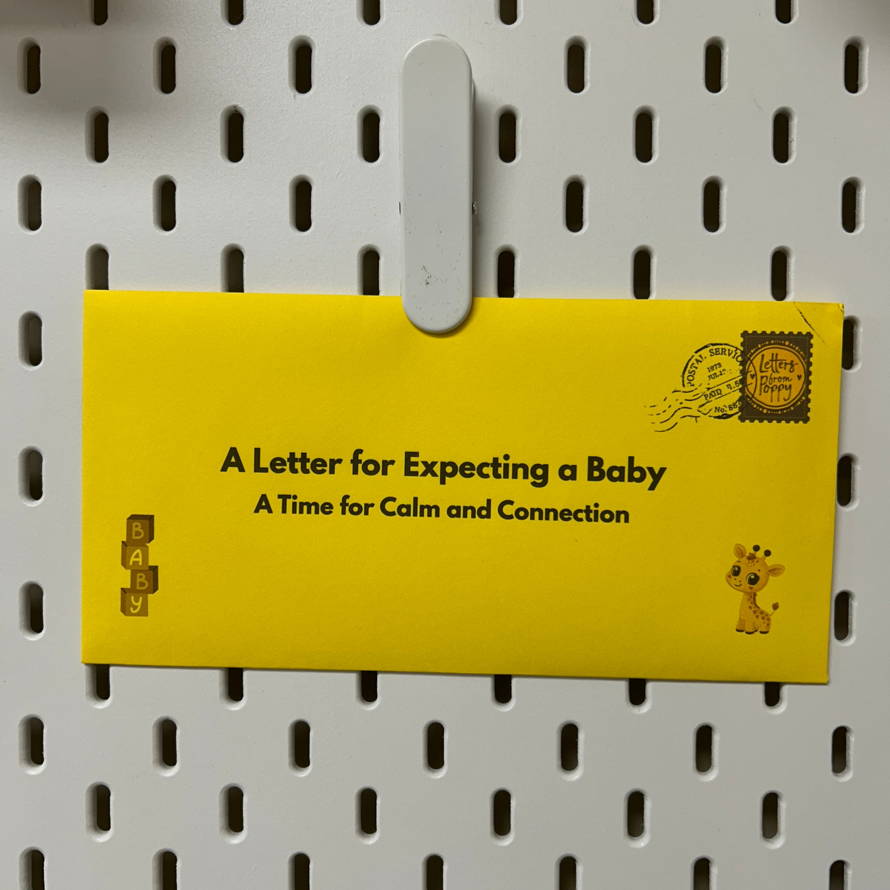 Expecting a Baby Letter | Thoughtful Baby Shower & Pregnancy Gift