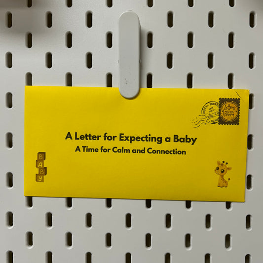 Expecting a Baby Letter | Thoughtful Baby Shower & Pregnancy Gift