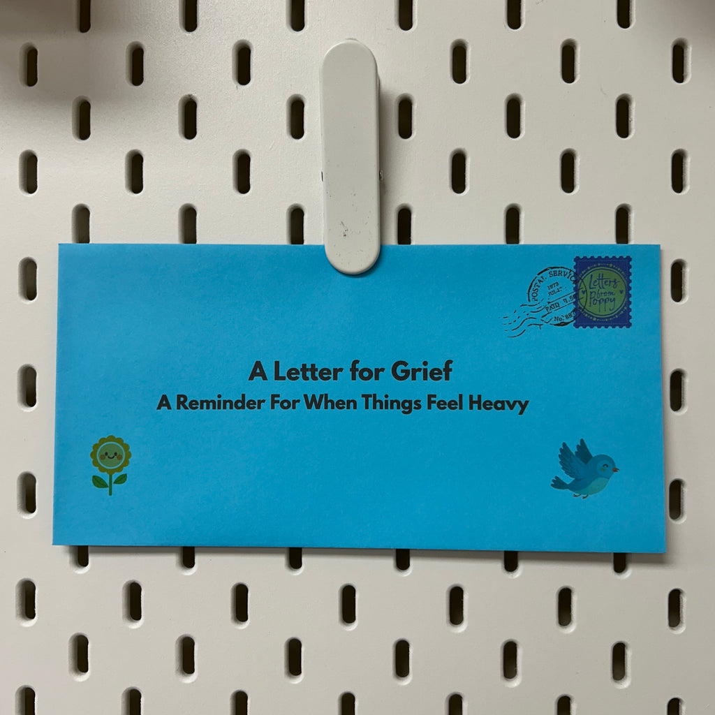 Grief Letter | Sympathy Gift Offering Comfort, Reflection & Support