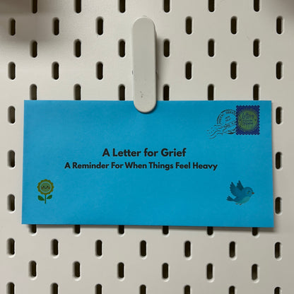 Grief Letter | Sympathy Gift Offering Comfort, Reflection & Support