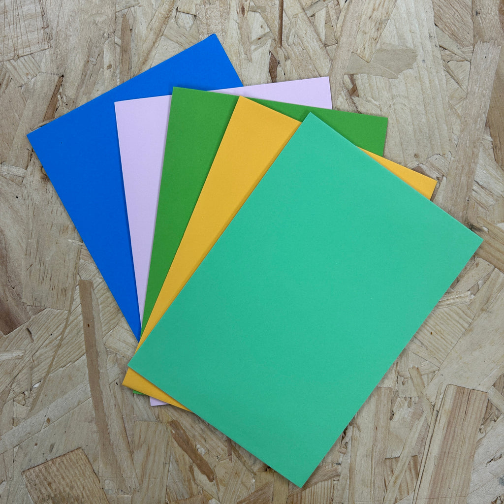 A6 Envelopes – Set of 5, Single Colour or Assorted