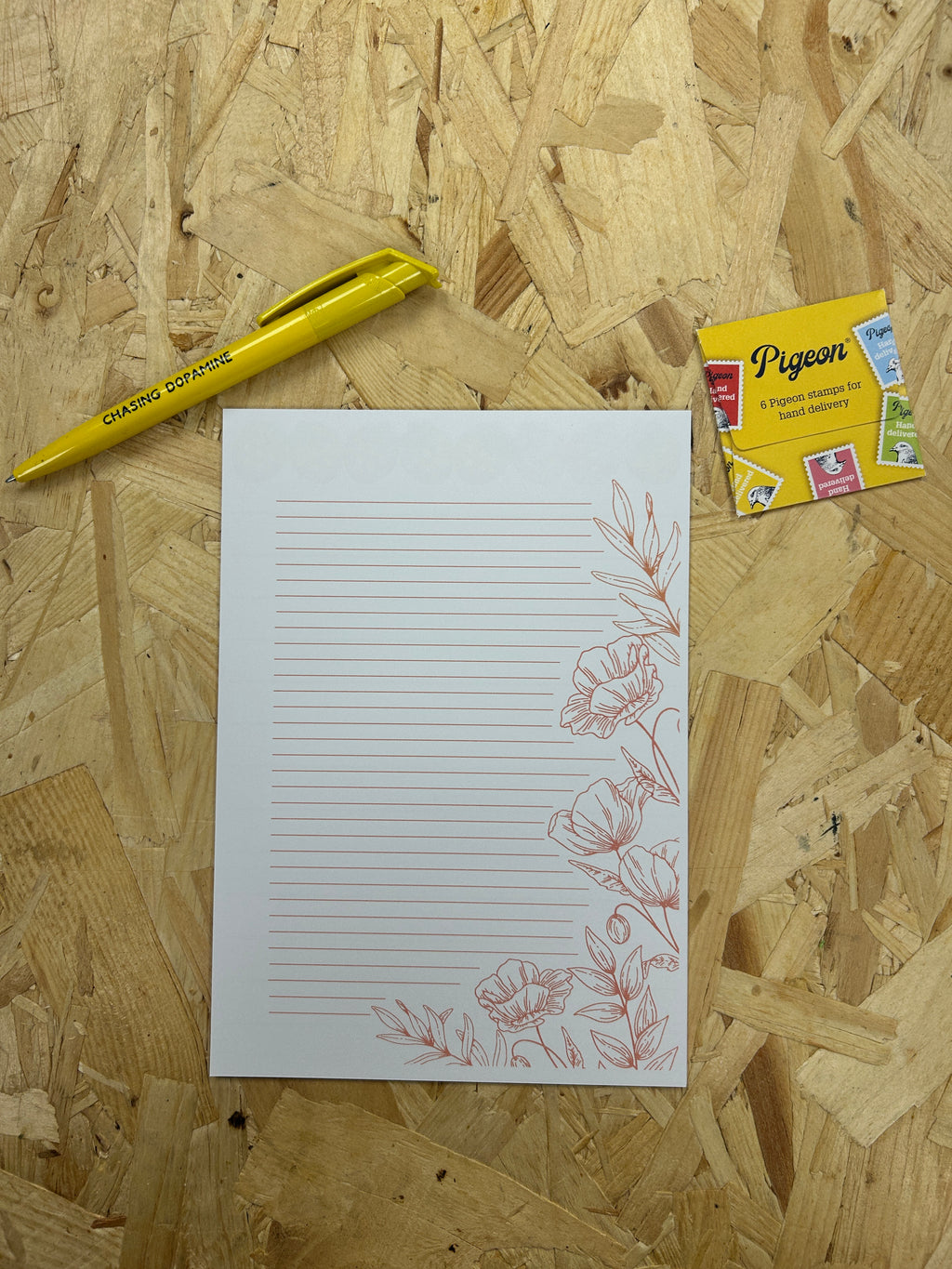 A5 Letter Writing Paper - Set of 10 Sheets, Smooth White 100gsm