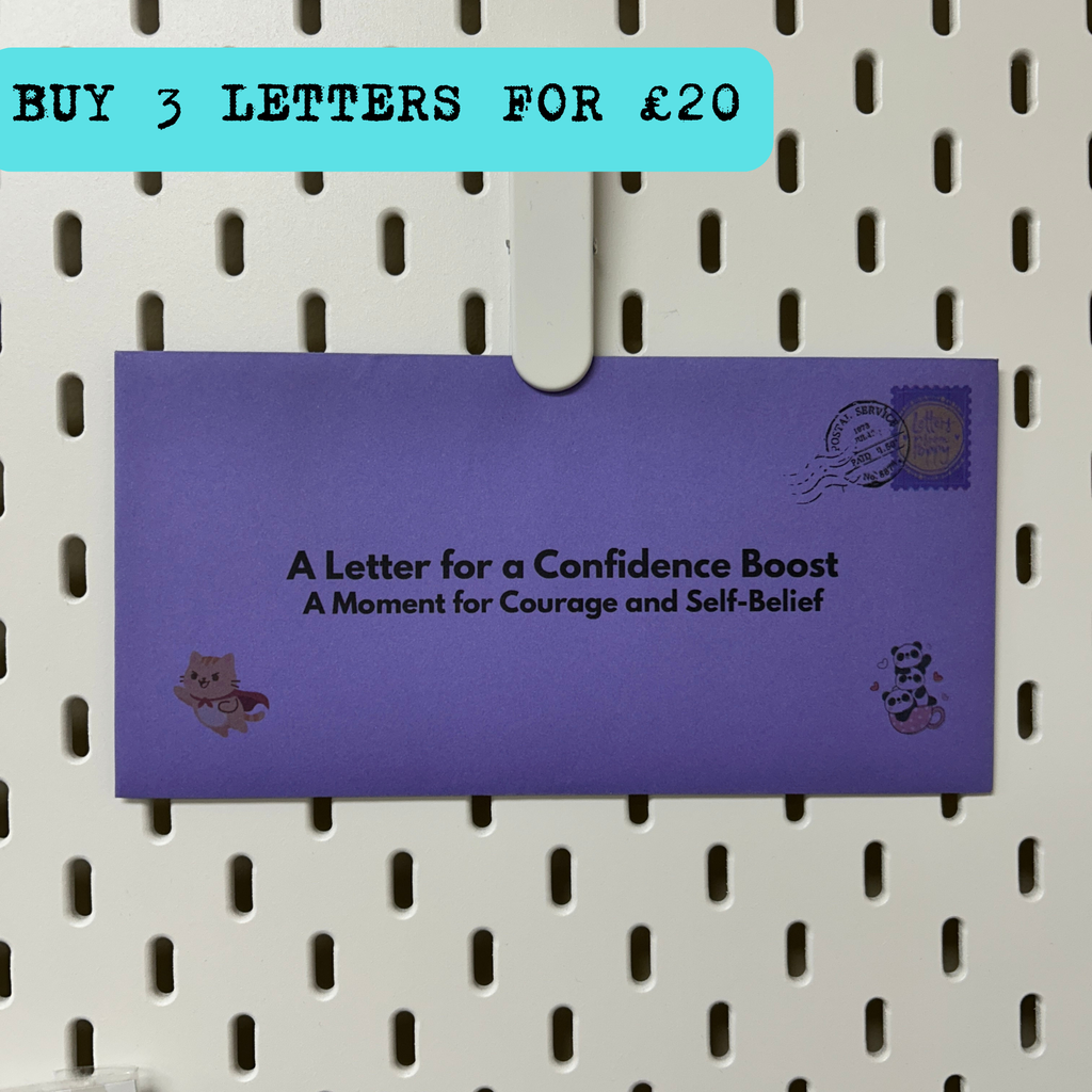 Confidence Boost Letter | Moment for Courage and Self-Belief