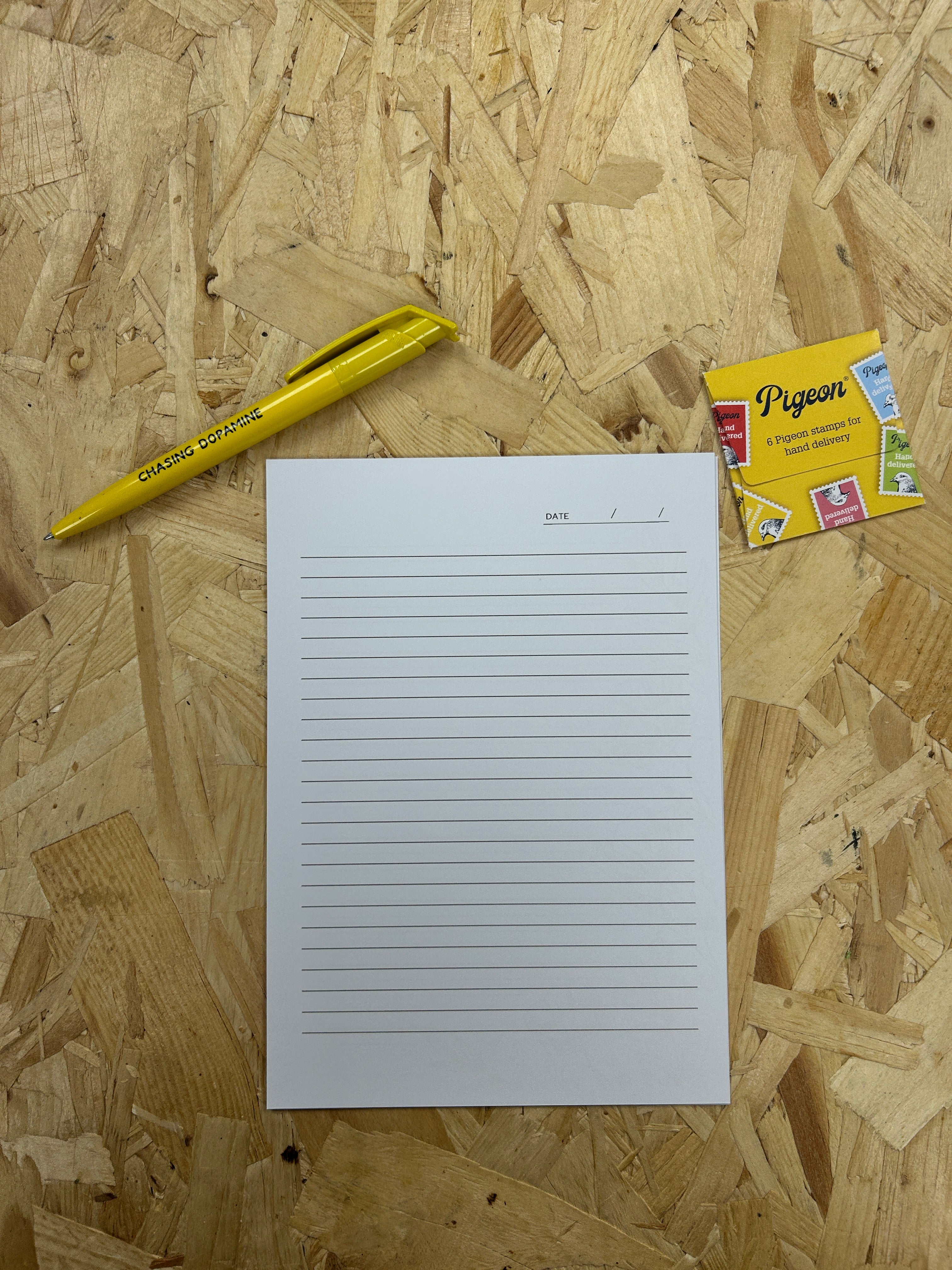 A5 Letter Writing Paper - Set of 10 Sheets, Smooth White 100gsm