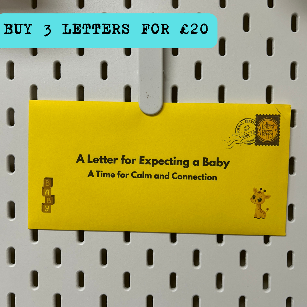 Expecting a Baby Letter | Thoughtful Baby Shower & Pregnancy Gift