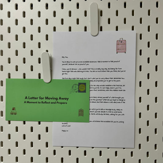 Moving Away Letter | Heartfelt Goodbye Gift for Life’s Big Moments