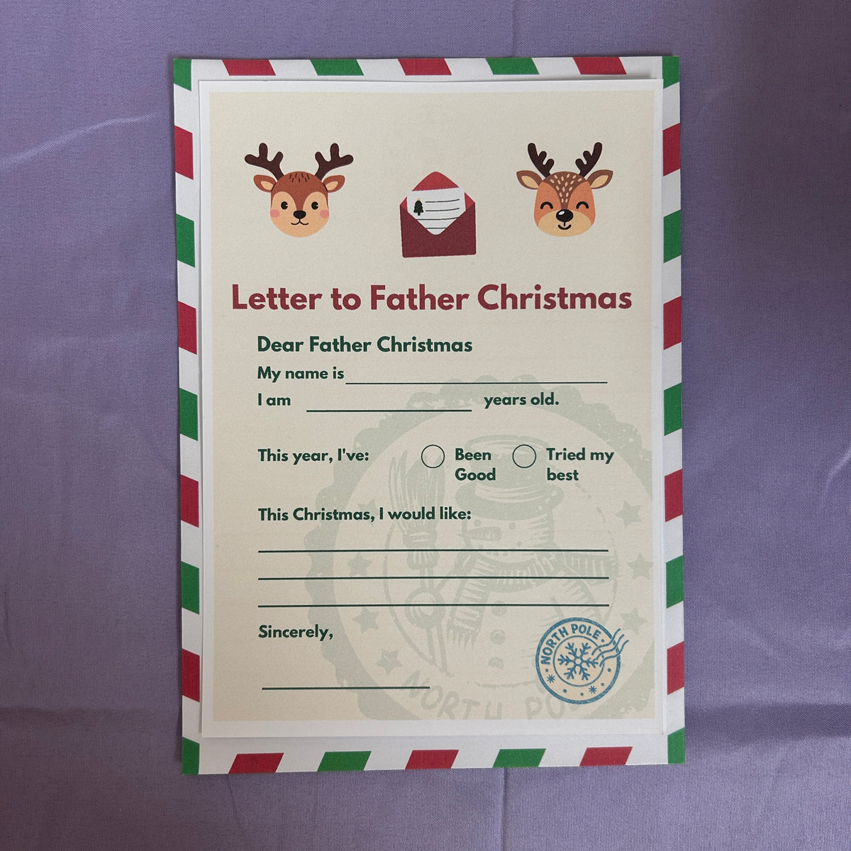Letter to Father Christmas