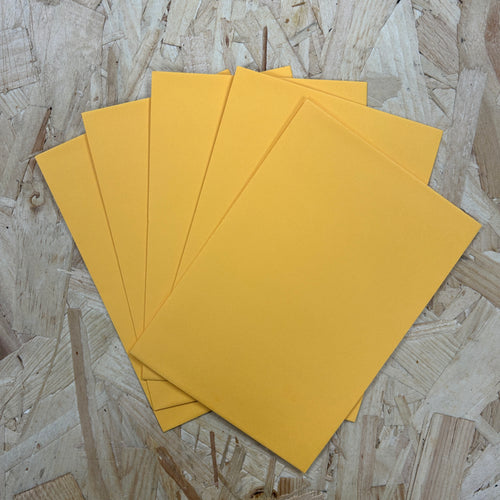 A6 Envelopes – Set of 5, Single Colour or Assorted