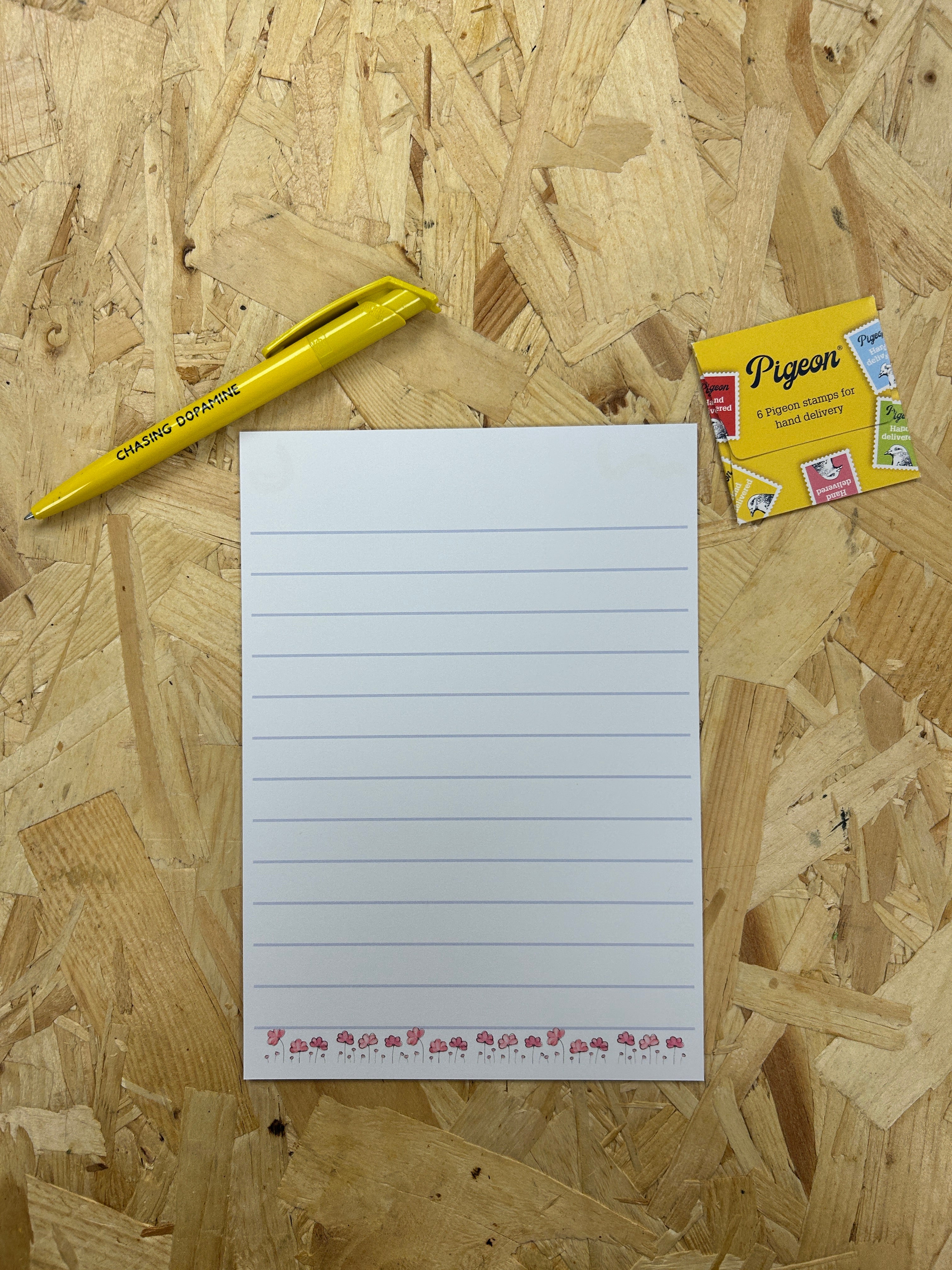A5 Letter Writing Paper - Set of 10 Sheets, Smooth White 100gsm