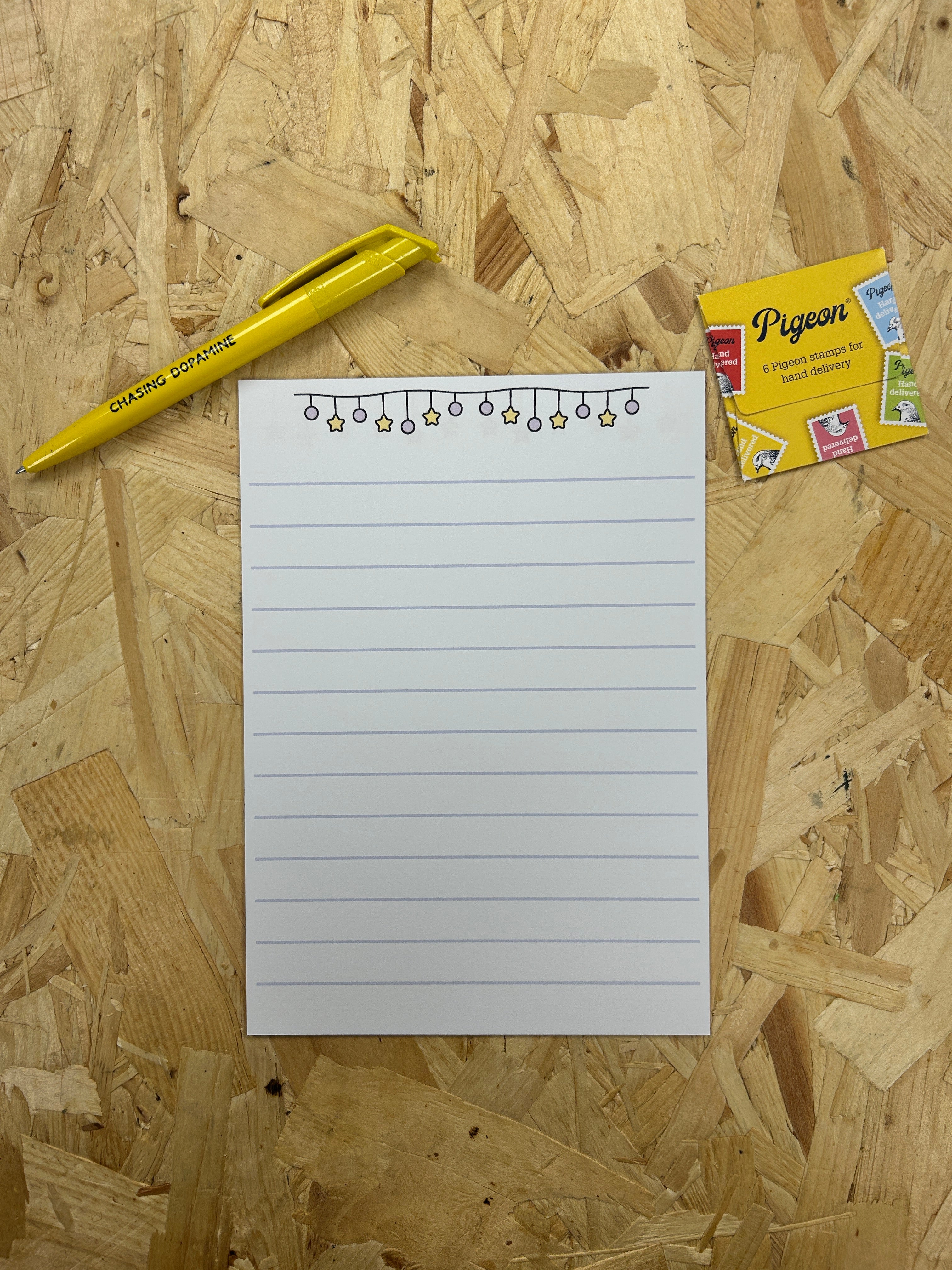 A5 Letter Writing Paper - Set of 10 Sheets, Smooth White 100gsm