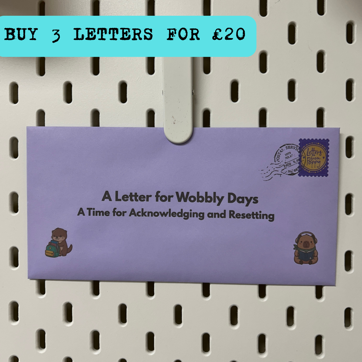 Wobbly Days Letter | Acknowledging and Resetting