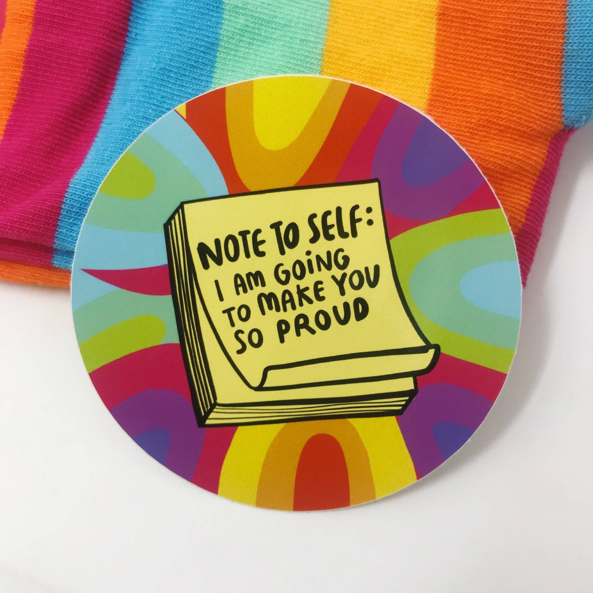 Note To Self Stickers