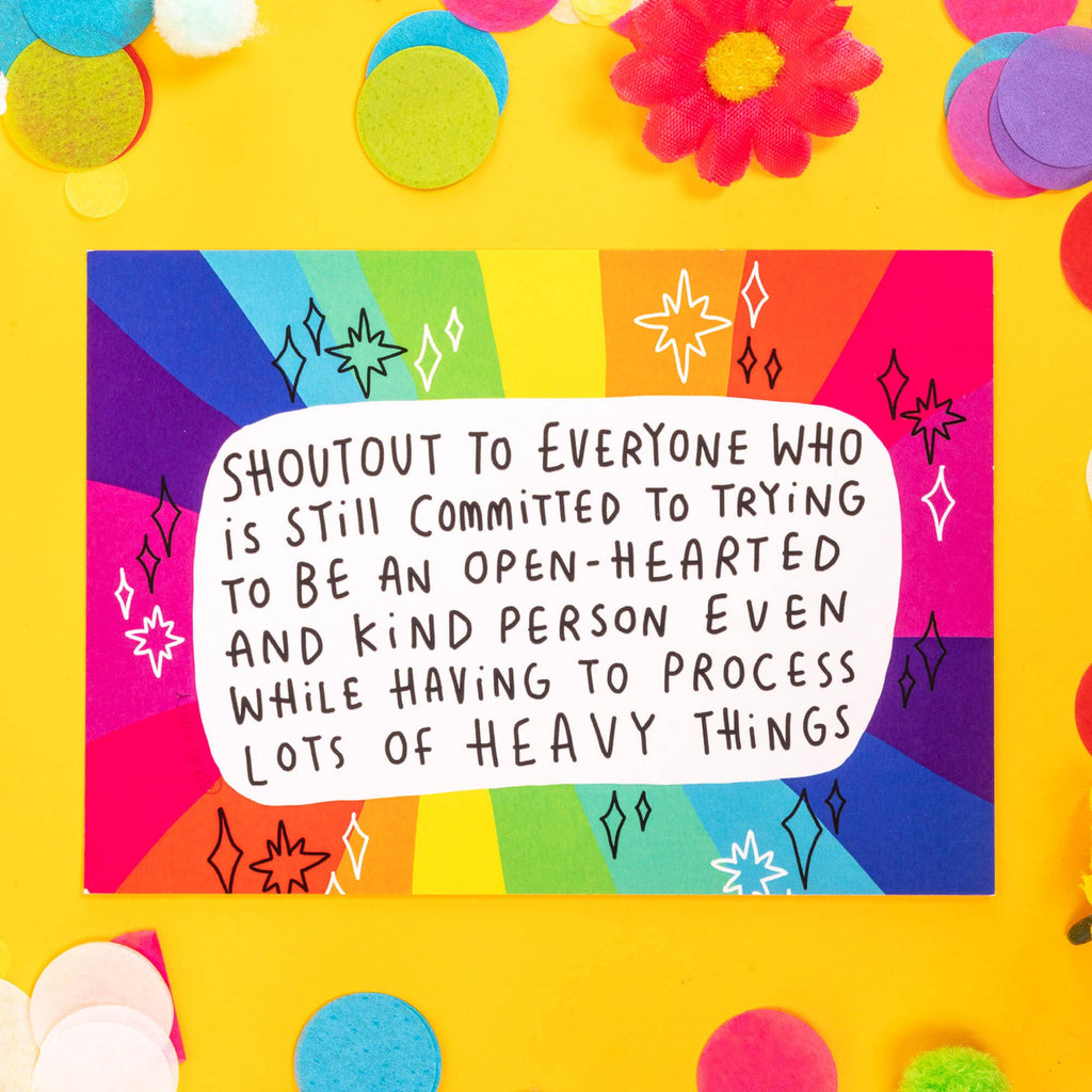 Shoutout To Everyone Kind Postcard