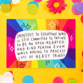 Shoutout To Everyone Kind Postcard