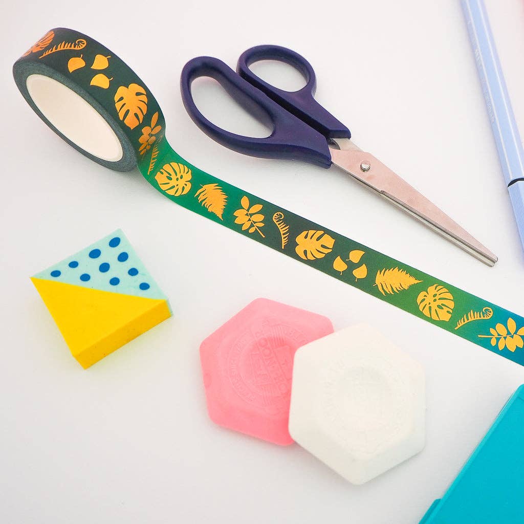 Plants Green Washi Tape
