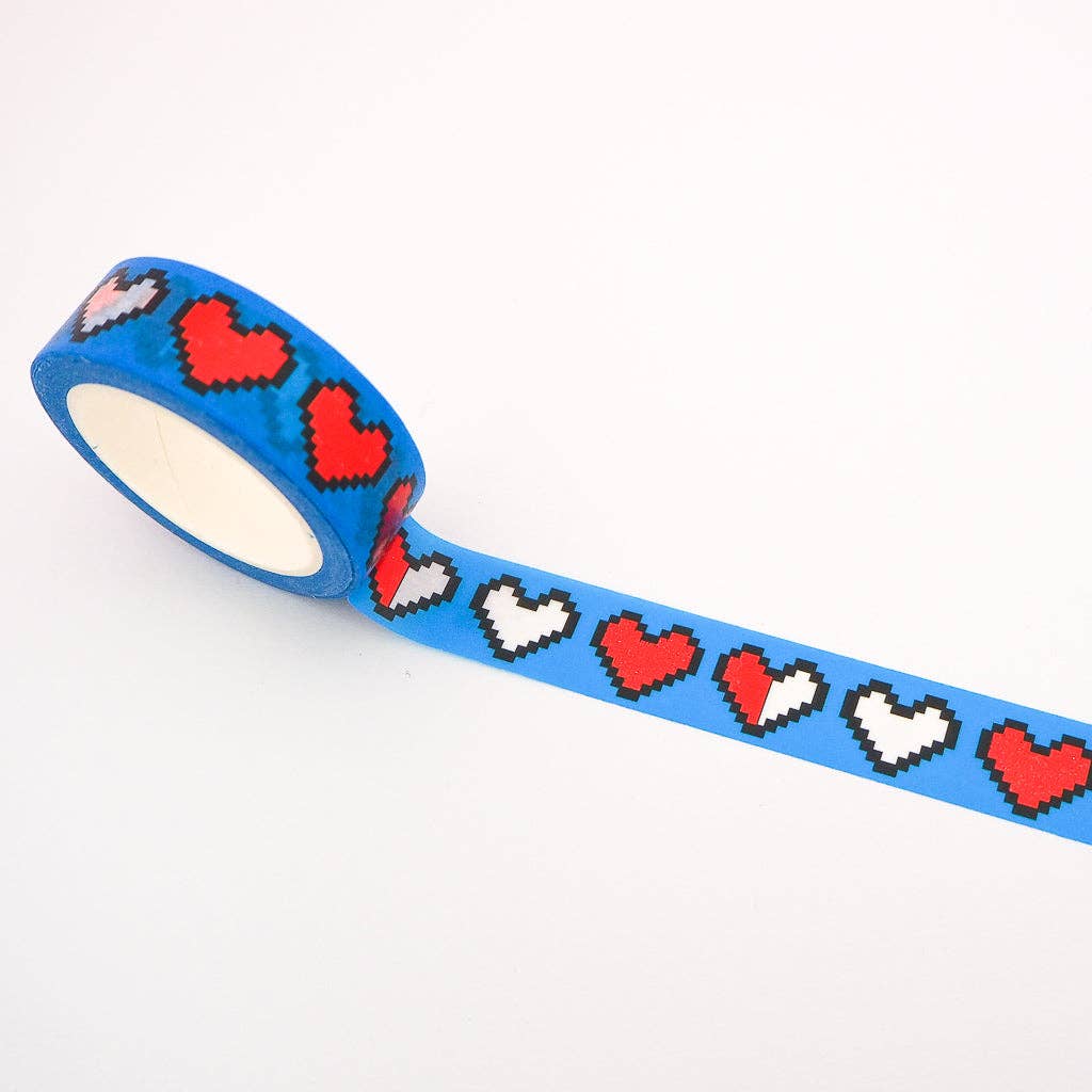 Pixel Heart Washi Tape