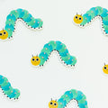 Caterpillar Die Cut Eco Friendly Sticker - Compostable